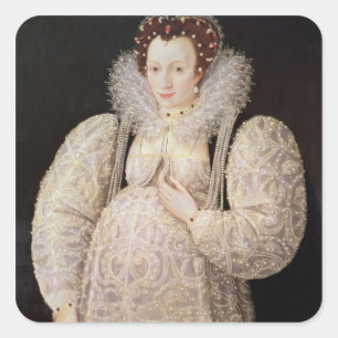 Sticker Carré Madame inconnue, c.1595-1600