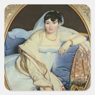 Sticker Carré Madame Riviere nee Marie Francoise Jacquette