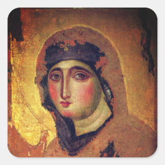 Sticker Carré Madone du Rosaire - 6e siècle