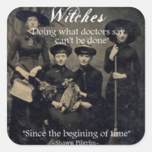 Sticker Carré Magick - faisant ce qui ne peut pas être fait