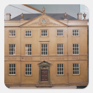 Sticker Carré Maison de poupée, Style néo-classique Adam, vers 1