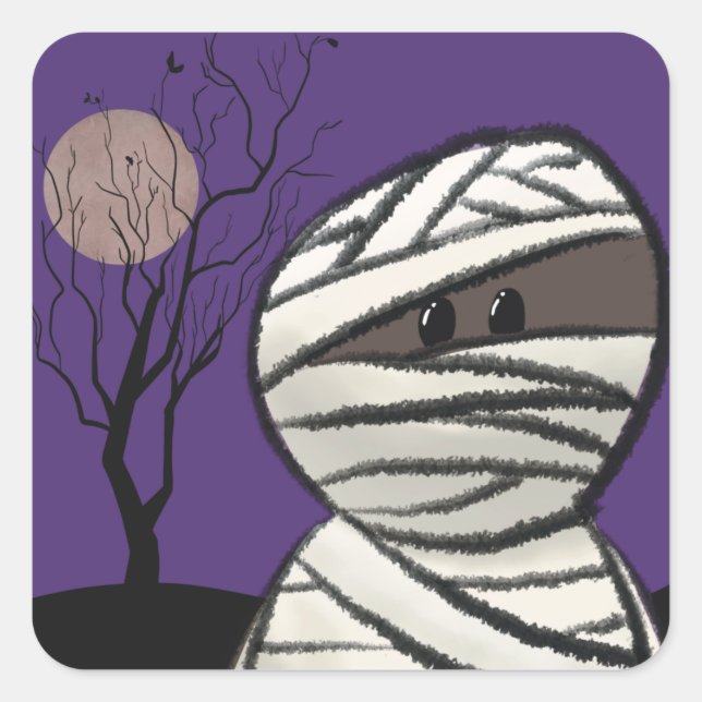 Sticker Carré Maman (Devant)