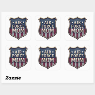 Sticker Carré Maman de l'Armée de l'Air (USAF)