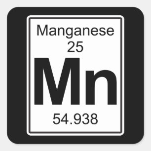 Sticker Carré Manganèse - Manganèse