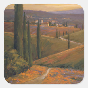 Sticker Carré Marche de l'après-midi I