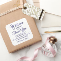 Mariage Welcome Merci Hôtel Custom Favoriser Sac