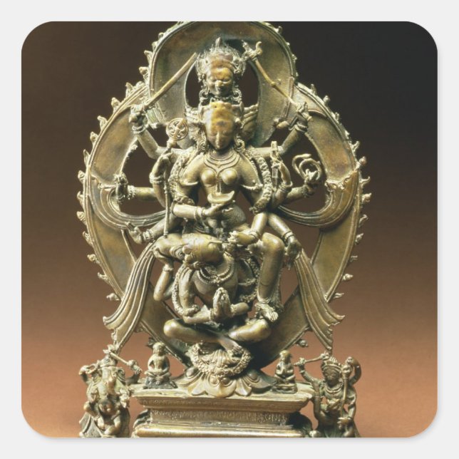 Sticker Carré Marichi, rayon de l'aube, période de Pala, Eastern (Devant)