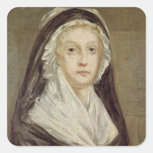 Sticker Carré Marie Antoinette à la Conciergerie