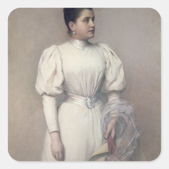 Sticker Carré Marie Renard (Devant)