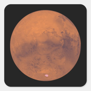 Sticker Carré Mars 3