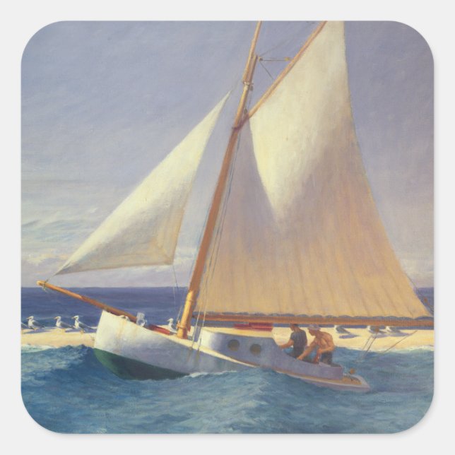 Sticker Carré Martha McKeen de Wellfleet (Devant)