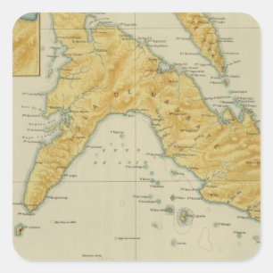 Sticker Carré Masbate et Tico No 17