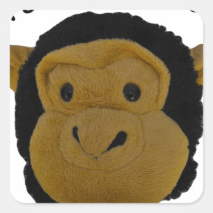 Sticker Carré Mascotte d'équipe