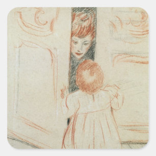 Sticker Carré Masquer et rechercher