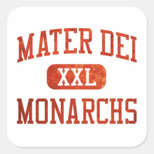Sticker Carré Mater Dei Monarchies Athlétisme
