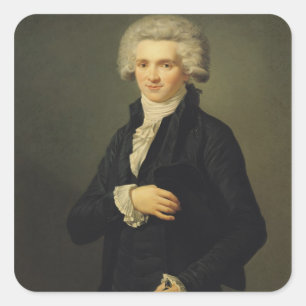 Sticker Carré Maximilien de Robespierre 1791