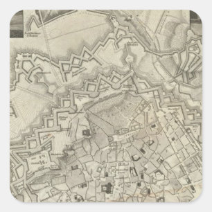 Sticker Carré Mayence, Allemagne