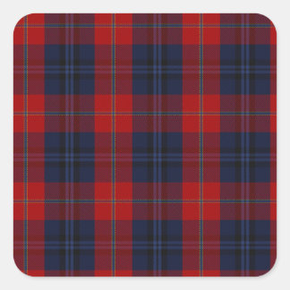 Sticker Carré McKnight Clan Tartan