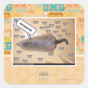 Sticker Carré Meilleur cadeau