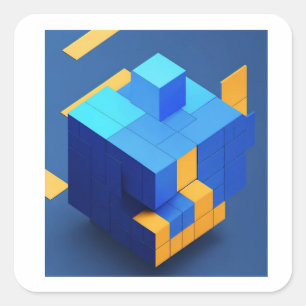 Sticker Carré meilleur stimulateur