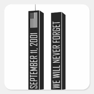 Sticker Carré Mémorial 9_11