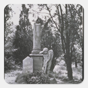 Sticker Carré Mémorial à Wolfgang Amadeus Mozart