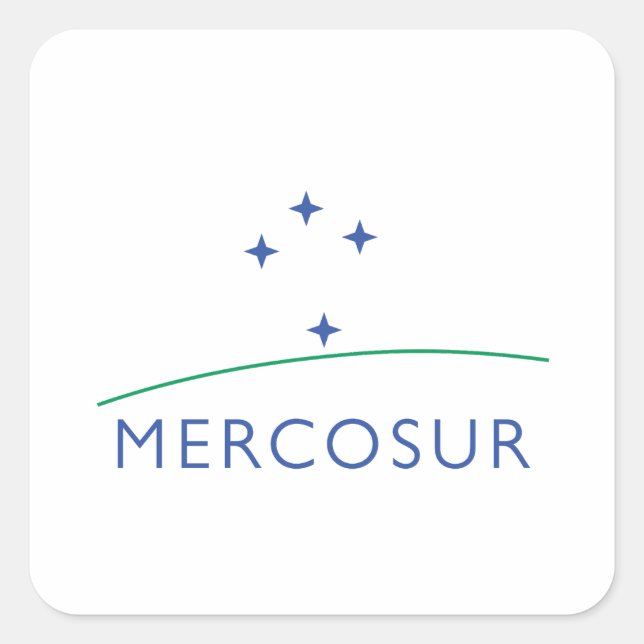 Sticker Carré Mercosur (Devant)