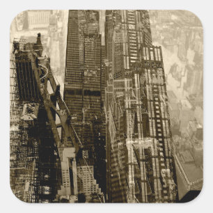 Sticker Carré Métropole V