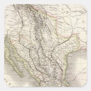 Sticker Carré Mexique