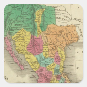 Sticker Carré Mexique 3