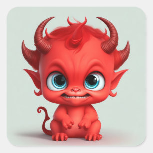 Sticker Carré Migny Baby Devil