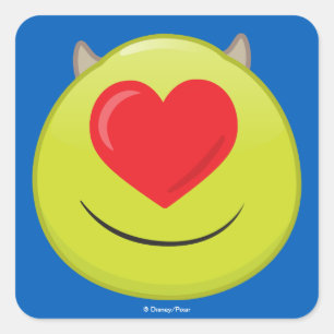 Sticker Carré Mike Emoji