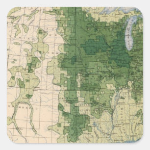 Sticker Carré Mille de 158 Oats/sq