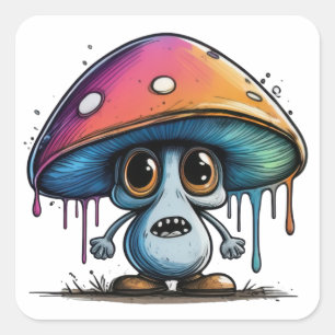Sticker Carré Mini Mini Minion Champin