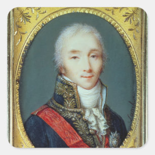 Sticker Carré Miniature de Joseph Fouche Duc d'Otrante