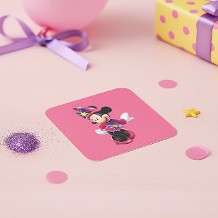 Sticker Carré Minnie