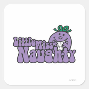 Sticker Carré Miss Naughty Hide