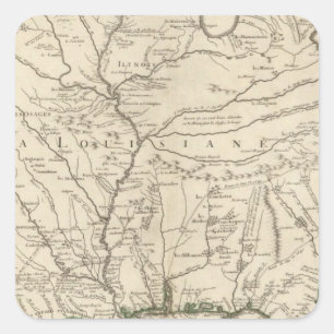 Sticker Carré Mississippi
