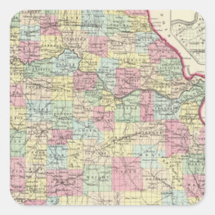 Sticker Carré Missouri 8