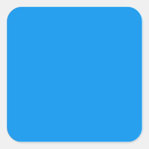 Sticker Carré Mode bleu clair Cerulean tendance couleur 2014