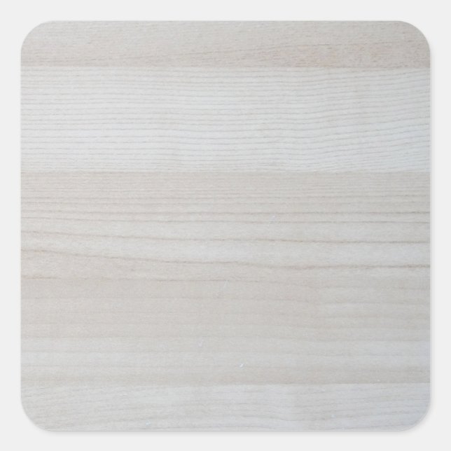 Sticker Carré Modèle en bois vierge Design élégant tendance Natu (Devant)