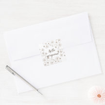 Modèle floral personnalisé/élégant
