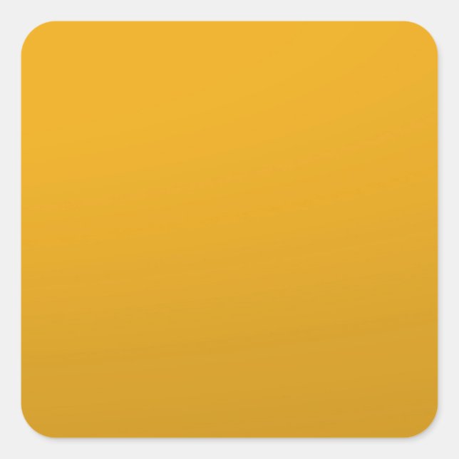 Sticker Carré Modèle Gold Blank : Ajouter du texte, de l'image,  (Devant)