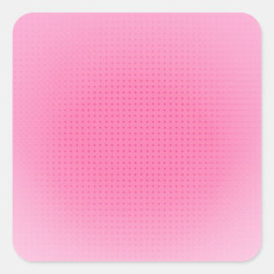 Sticker Carré Modèle tendance vierge personnalisé couleur rose é
