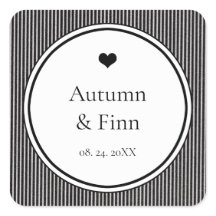 Moderne Chic Classique Mariage Personnalisé Favori