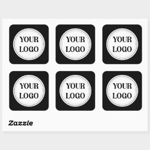 Sticker Carré Moderne, minimaliste, élégant et personnalisable