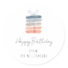 Moderne Simple Chic Joyeux voeux d'anniversaire