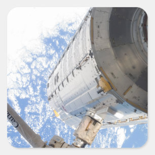 Sticker Carré Module Kibo Pressurisé Japonais