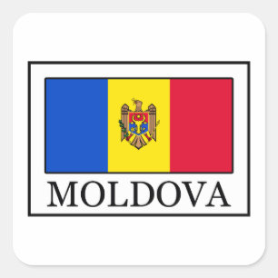 Sticker Carré Moldavie