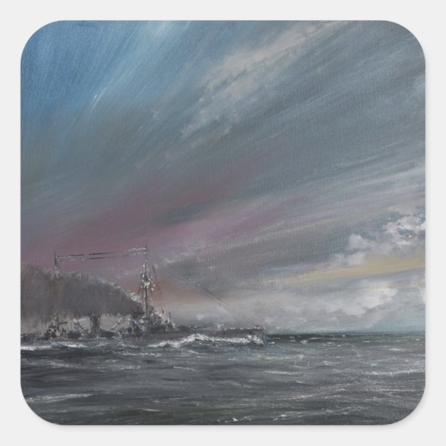 Sticker Carré Moltke Jutland 1916. 2014 (Devant)